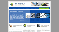 Desktop Screenshot of canmuhendislik.com