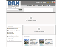 Tablet Screenshot of canmuhendislik.com.tr